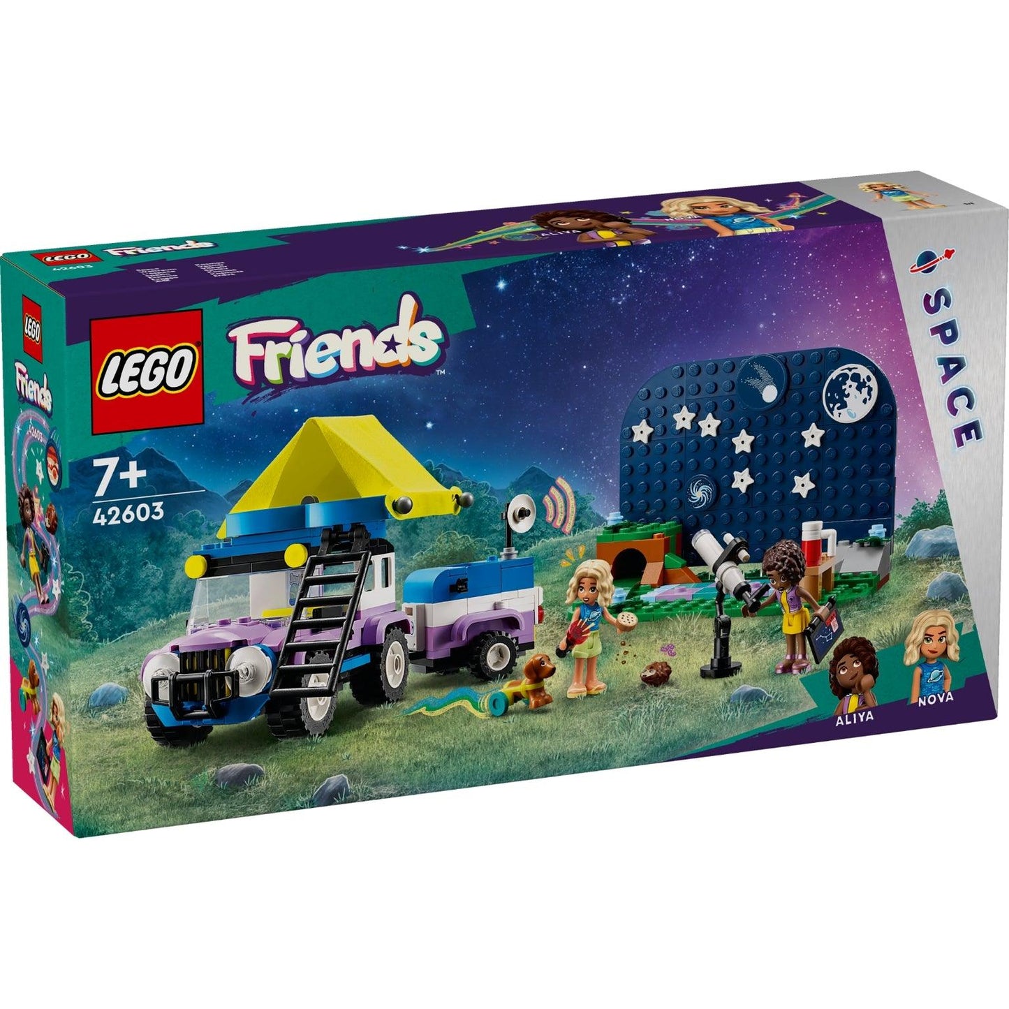 Lego Friends Camping and Astronomy Observation Vehicle