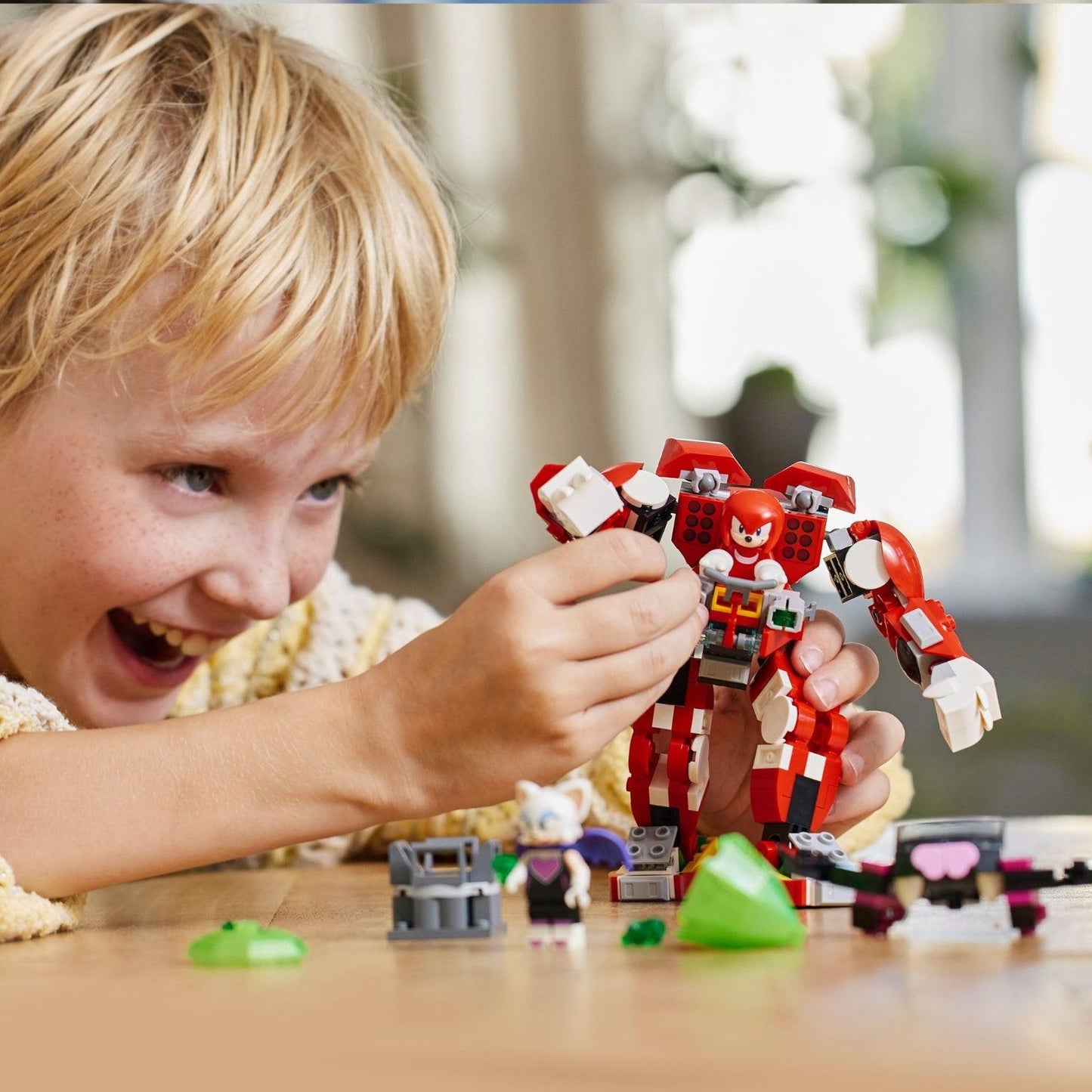 Lego Sonic Knuckles' Guardian Robot
