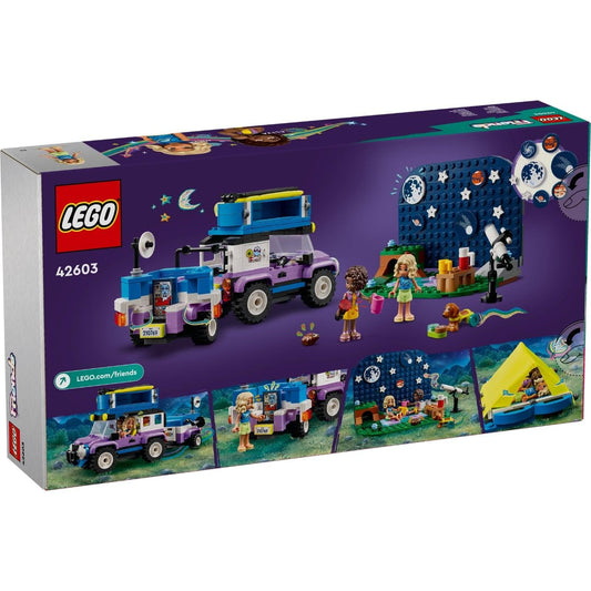 Lego Friends Camping and Astronomy Observation Vehicle